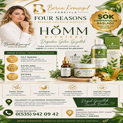 Homm Bitkisel Ürünler Yaşamkent Çankaya Satış  Danışmanlık